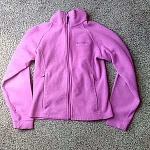 Girls Columbia zip up jacket